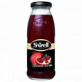 Сок Гранатовый SWELL восстановленный в стеклянной бутылке 0,25 л, ш/к 01132, 4040250410