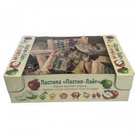 Пастила фруктовая Пастил-Лайт, ассорти вкусов, без добавления сахара, 500 г, УТ-00002522