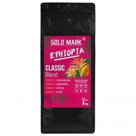 Кофе в зернах GOLD MARK "Classic Blend", арабика 100%, 1 кг.
