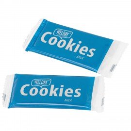 Печенье хрустящее в индивидуальной упаковке WELDAY Сливочное, 100 штук в Office-box,