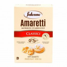 Печенье сдобное FALCONE "Amaretti" мягкое классическое, 170 г, ИТАЛИЯ, MC-00013544