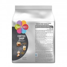 Кофе в капсулах "Cappuccino Intenso" для кофемашины Tassimo 8 порций, ш/к 07432