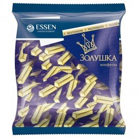 Конфеты шоколадные ESSEN "Золушка" мини-плитки с молоком 1000 г