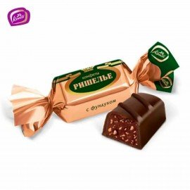 Конфеты шоколадные KONTI "Ришелье" с фундуком, 1000 г, 20499