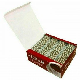 Чай АКБАР "Premium Quality" черный байховый цейлонский, 100 пакетиков по 2 г, 1050046