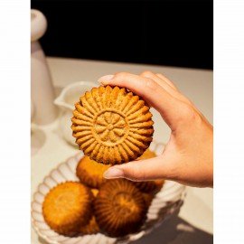 Печенье песочное "Солнышко" с финиковой начинкой БЕЗ САХАРА, 700 г