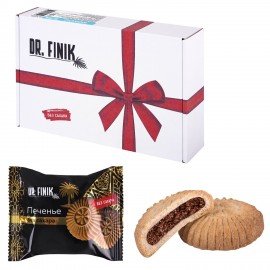 Печенье песочное "Солнышко" с начинкой из финика и кокоса, БЕЗ САХАРА, 700 г