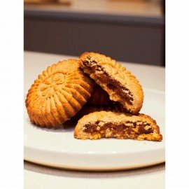 Печенье песочное "Солнышко" с начинкой из финика и кураги, БЕЗ САХАРА, 700 г