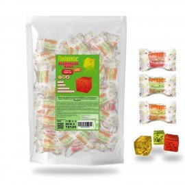 Конфеты мармеладные FLAVIMENTO Ассорти со вкусом киви, клубники и маракуйи, 500 г, УТ-00002867