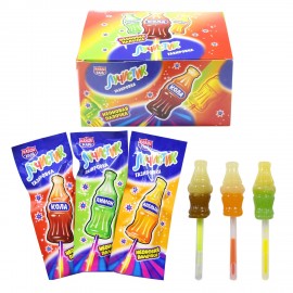 Карамель на неоновой палочке "Лучистик газировка", 10 г, КАНДИ КЛАБ, CAR142-1