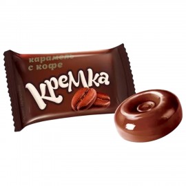 Карамель леденцовая КРЕМКА со вкусом кофе, 500 г, КНК596