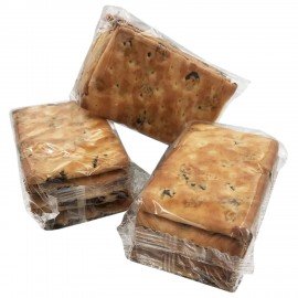 Печенье затяжное СЕМЕЙКА ОЗБИ с изюмом, яблоком и корицей 1,6 кг, по 5 шт в индивид. уп., ш/к 09077, 1468