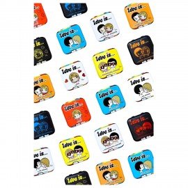 Драже освежающие в форме сердца LOVE IS вкус мята, 20 г, 709242