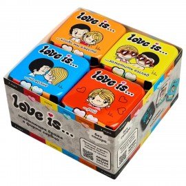 Драже освежающие в форме сердца LOVE IS вкус мята, 20 г, 709242