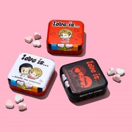Драже освежающие в форме сердца LOVE IS вкус клубника, 20 г, 709241