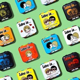 Драже освежающие в форме сердца LOVE IS вкус клубника, 20 г, 709241