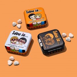 Драже освежающие в форме сердца LOVE IS вкус маракуйя, 20 г, 709244