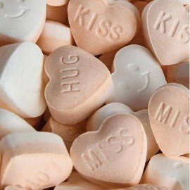 Драже освежающие в форме сердца LOVE IS вкус маракуйя, 20 г, 709244