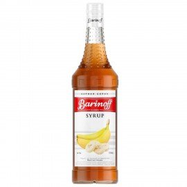 Сироп BARINOFF "Желтый банан" 1 л, стеклянная бутылка, ш/к 19000