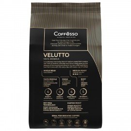 Кофе в зернах COFFESSO "VELUTTO" арабика 100%, 1 кг, ш/к 09153, 102489