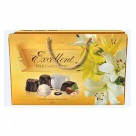 Конфеты шоколадные A&A DEMIDOFF с начинками пломбир, крем-сливки, орех 284 г