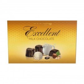 Конфеты шоколадные A&A DEMIDOFF с начинками пломбир, крем-сливки, орех 284 г