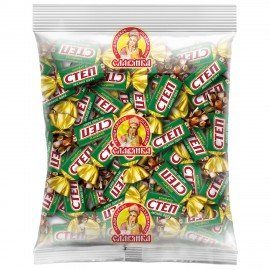 Конфеты шоколадные СЛАВЯНКА "Степ" с лесным орехом, арахисом и фундуком 1000 г, 20506