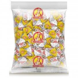 Конфеты СЛАВЯНКА "Маленькое чудо" с кокосовым вкусом и цельным орехом 1000 г, 12205