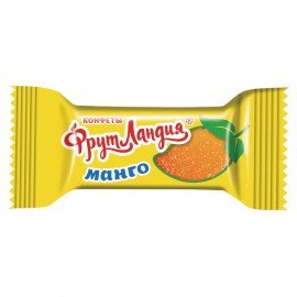 Конфеты СЛАВЯНКА "Фрутландия" в форме долек, со вкусом сочного манго 1000 г, 12377