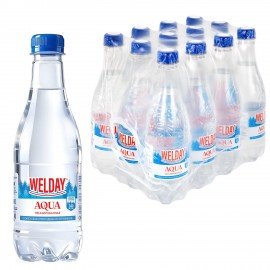 Вода питьевая природная артезианская WELDAY AQUA "СЕДЬМОЙ ИСТОК", ВЭЛДЭЙ, негазированная, 0,5л, 624715, НФ-00000197