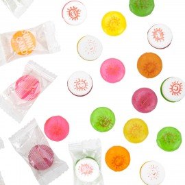 Карамель леденцовая SUNNY CANDY Микс вкусов с аскорбинкой в индивидуальной упаковке 1000 г