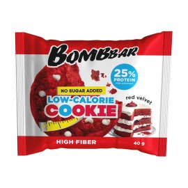 Печенье BOMBBAR "Красный бархат" без сахара 40 г, шоу-бокс, ББР536
