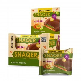 Печенье SNAQ FABRIQ "Фисташка и конуфа"без сахара 45 г, шоу-бокс, СФ146