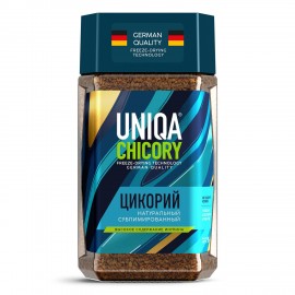 Цикорий UNIQA сублимированный 95 г, стеклянная банка