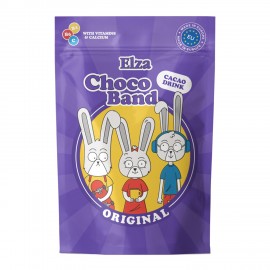 Какао-напиток растворимый ELZA "Choco Band" с витаминами и кальцием, 200 г.