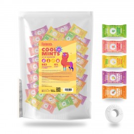 Конфеты шипучка FLAVIMENTO "Cool Mints" Ассорти вкусов, БЕЗ САХАРА, 500 г, УТ-00002885