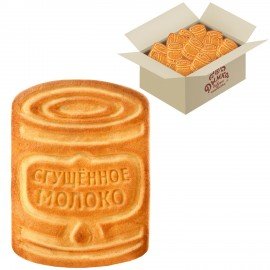 Печенье сахарное ДЫМКА "Сгущенное молоко" 4,9 кг, Т67