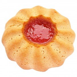 Печенье сдобное ДЫМКА "Курабье" с малиновым джемом, 3 кг, А12