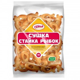 Сушки ДЫМКА "Стайка рыбок" 500 г, ш/к 06596, Х37
