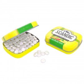 Драже освежающие SCANDIC без сахара со вкусом "Цитрусовый микс", 14 г., 4603738769889