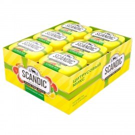 Драже освежающие SCANDIC без сахара со вкусом "Цитрусовый микс", 14 г., 4603738769889