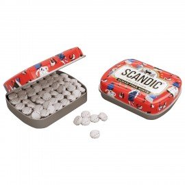 Драже освежающие SCANDIC без сахара со вкусом "Клубничный микс", 14 г., 4610274540063