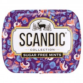 Драже освежающие SCANDIC без сахара со вкусом "Клубничный микс", 14 г., 4610274540063