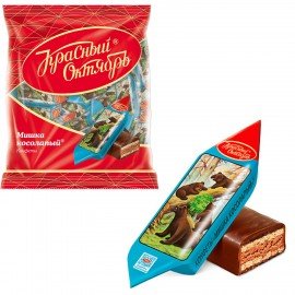 Конфеты шоколадные КРАСНЫЙ ОКТЯБРЬ "Мишка косолапый" 200 г., КО17110