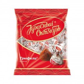 Конфеты шоколадные КРАСНЫЙ ОКТБЯРЬ "Трюфели" 200 г., КО17107