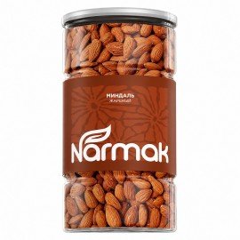 Миндаль КРУПНЫЙ жареный NARMAK 1кг, 00-00000425