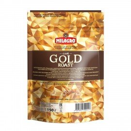Кофе растворимый MILAGRO "Gold Roast" 150 г, сублимированный, 15005