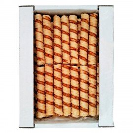 Вафельные трубочки СЕМЕЙКА ОЗБИ с шоколадным вкусом 500 г, ш/к 14922, 1531