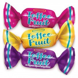 Ирис "Toffee Fruit" с начинкой Ассорти 1000 г, АЗОВСКАЯ, М135