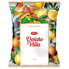 Карамель леденцовая АЗОВСКАЯ "Дольки" Ассорти "Dolche Villa" 1000 г, М292
